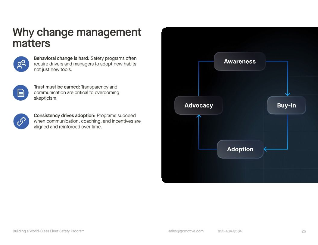 Ultimate guide to building a world-class fleet safety program