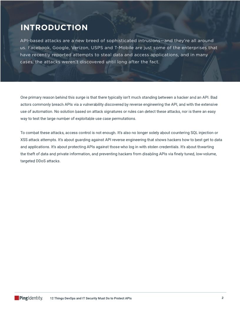 12 Must-Do Things to Protect APIs