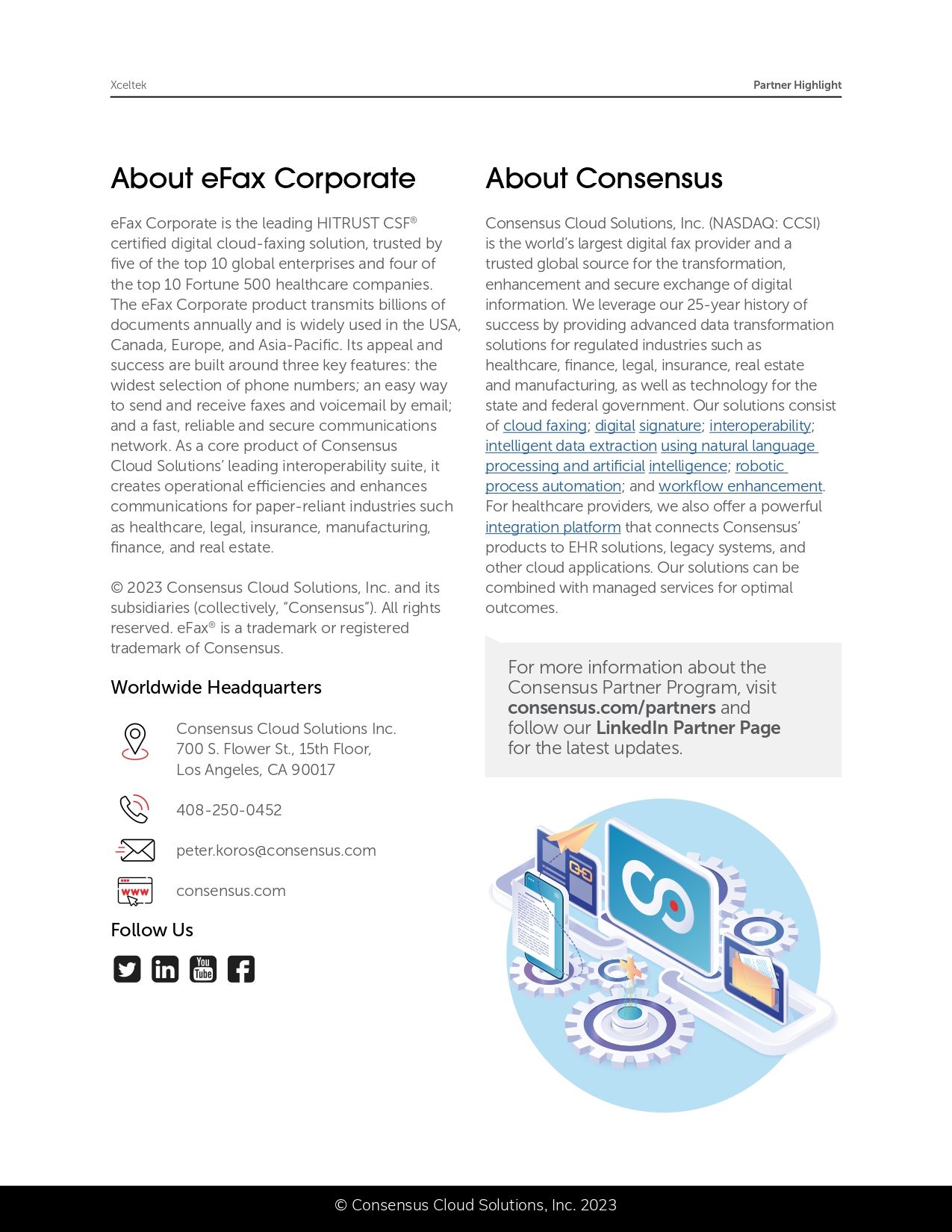 Partner Highlight: Xceltek & eFax Corporate®