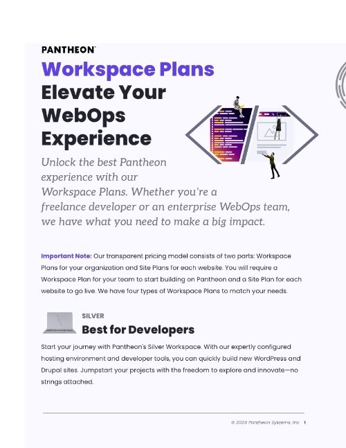 Workspace Plans Elevate Your WebOps Experience
