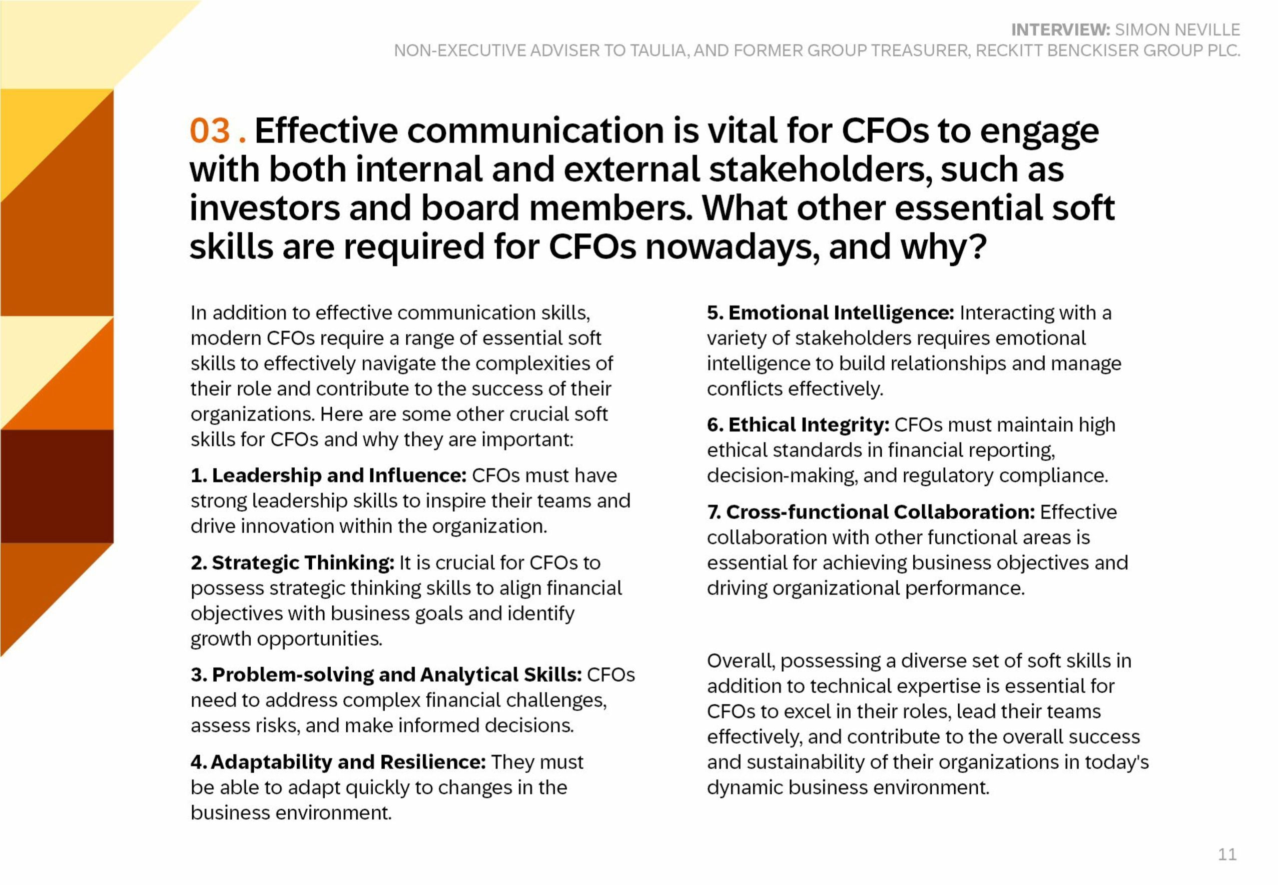 CFOs beyond figures: Steering business into the future